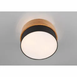 Lampes En Tissu-Luminaires Trio Plafonnier Trio Seasons Nickel mat, 2 lumières