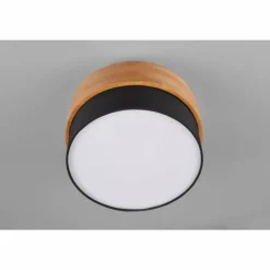 Lampes En Tissu-Luminaires Trio Plafonnier Trio Seasons Nickel mat, 2 lumières