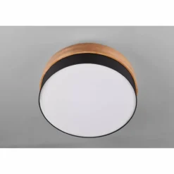 Lampes En Tissu-Luminaires Trio Plafonnier Trio Seasons Nickel mat, 3 lumières