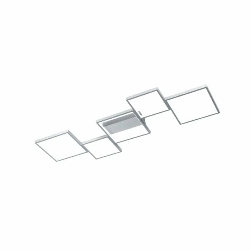 Luminaires Trio Plafonnier Trio Sorrento LED Aluminium, 1 lumière* Éclairage Led