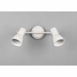 Luminaires Trio Plafonnier Trio Steam Ancien, Blanc, 2 lumières* Spots Et Projecteurs