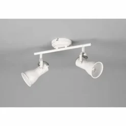 Luminaires Trio Plafonnier Trio Steam Ancien, Blanc, 2 lumières* Spots Et Projecteurs