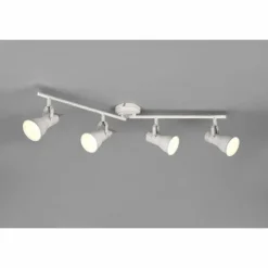 Lampes Vintages & Rétros-Luminaires Trio Plafonnier Trio Steam Ancien, Blanc, 4 lumières