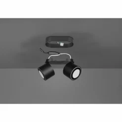 Luminaires Trio Plafonnier Trio Taurus LED Noir, 4 lumières* Éclairage Led