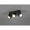 Luminaires Trio Plafonnier Trio Taurus LED Noir, 6 lumières* Éclairage Led