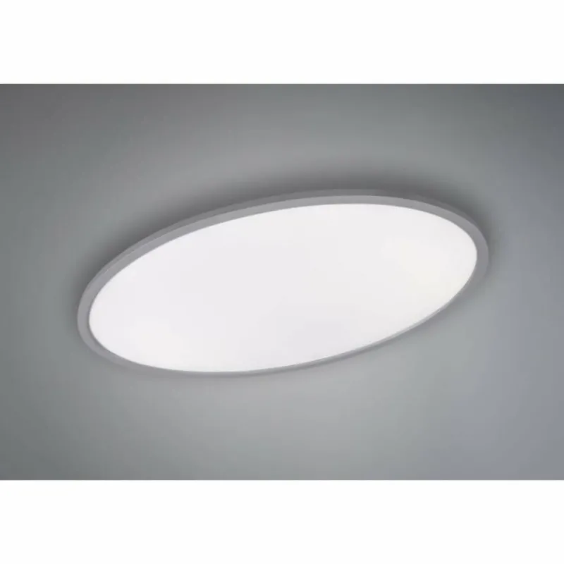 Luminaires Trio Plafonnier Trio TORRANCE LED Titane, 1 lumière* Éclairage Led