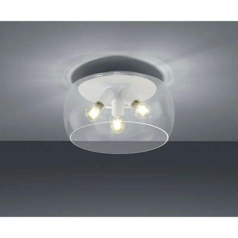 Luminaires Trio Plafonnier Trio Valente LED Blanc, 3 lumières