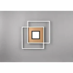 Lampes Dorées-Luminaires Trio Plafonnier Trio Via LED Or, Noir, 1 lumière, Télécommandes