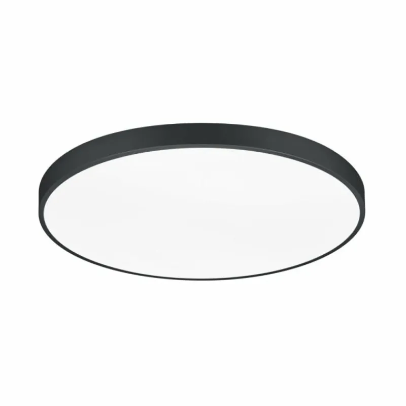 Luminaires Trio Plafonnier Trio Waco LED Noir, 2 lumières* Éclairage Led