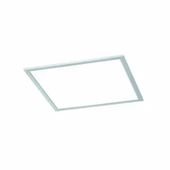 Luminaires Trio Plafonnier Trio WIZ GRIFFIN LED Nickel mat, 1 lumière, Télécommandes, Changeur de couleurs