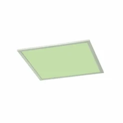 Luminaires Trio Plafonnier Trio WIZ GRIFFIN LED Nickel mat, 1 lumière, Télécommandes, Changeur de couleurs