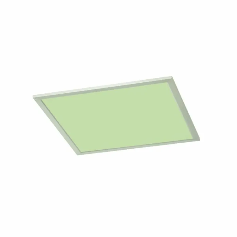 Luminaires Trio Plafonnier Trio WIZ GRIFFIN LED Nickel mat, 1 lumière, Télécommandes, Changeur de couleurs