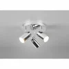 Luminaires Trio Plafonnier Trio-Leuchten Angelo Chrome, 3 lumières* Spots Et Projecteurs