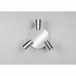Luminaires Trio Plafonnier Trio-Leuchten Angelo Chrome, 3 lumières* Spots Et Projecteurs