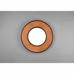 Lampes En Bois-Luminaires Trio Plafonnier Trio-Leuchten Deacon LED Brun, 1 lumière