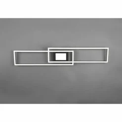 Luminaires Trio Plafonnier Trio-Leuchten Ganado LED Noir, 2 lumières, Télécommandes, Changeur de couleurs* Éclairage Led