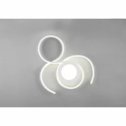 Luminaires Trio Plafonnier Trio-Leuchten Jive LED Blanc, 1 lumière, Télécommandes* Éclairage Led