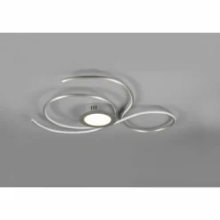 Luminaires Trio Plafonnier Trio-Leuchten Jive LED Nickel mat, 1 lumière* Éclairage Led
