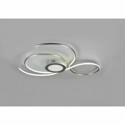 Luminaires Trio Plafonnier Trio-Leuchten Jive LED Nickel mat, 1 lumière* Éclairage Led
