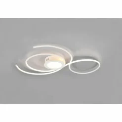 Luminaires Trio Plafonnier Trio-Leuchten Jive LED Blanc, 1 lumière, Télécommandes* Éclairage Led