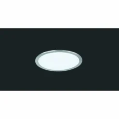 Luminaires Trio Plafonnier Trio-Leuchten Phoenix LED Nickel mat, 1 lumière* Éclairage Led