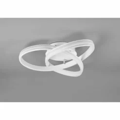 Luminaires Trio Plafonnier Trio-Leuchten Yara LED Blanc, 1 lumière* Éclairage Led