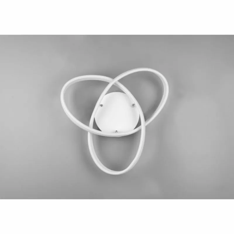 Luminaires Trio Plafonnier Trio-Leuchten Yara LED Blanc, 1 lumière* Éclairage Led