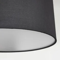 hofstein Plafonnier Trisett Gris, Noir, Blanc, 5 lumières* Plafonniers