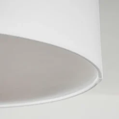 hofstein Plafonnier Trisett Gris, Noir, Blanc, 4 lumières* Plafonniers