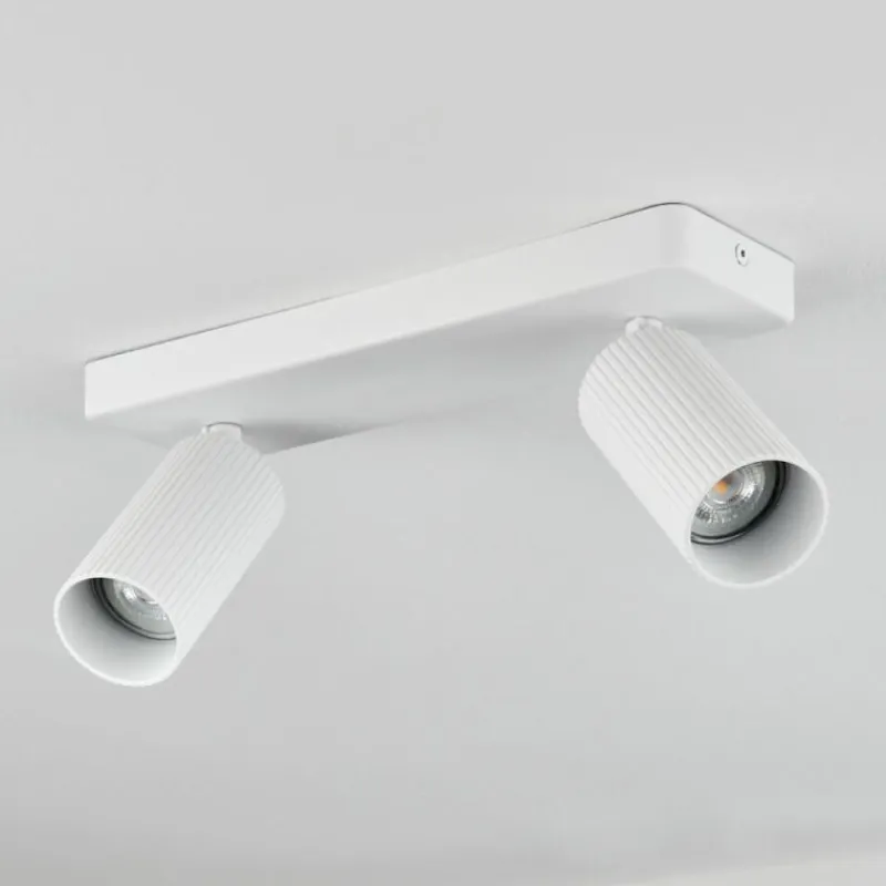 Luminaires Scandinaves-hofstein Plafonnier Trutielle Blanc, 2 lumières