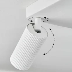 Luminaires Scandinaves-hofstein Plafonnier Trutielle Blanc, 4 lumières