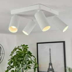 Luminaires Scandinaves-hofstein Plafonnier Trutielle Blanc, 4 lumières