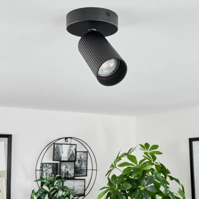 Luminaires Scandinaves-hofstein Plafonnier Trutielle Noir, 1 lumière