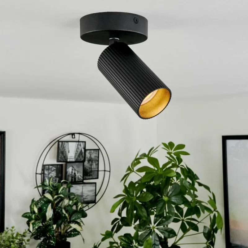 Luminaires Scandinaves-hofstein Plafonnier Trutielle Noir, 1 lumière