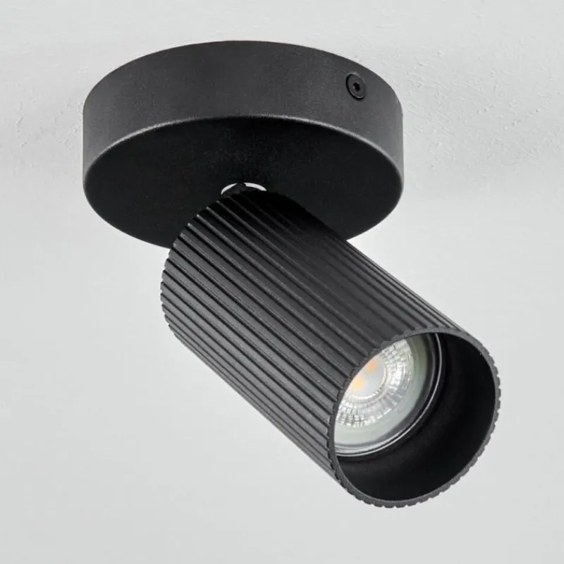 Luminaires Scandinaves-hofstein Plafonnier Trutielle Noir, 1 lumière