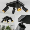Luminaires Scandinaves-hofstein Plafonnier Trutielle Noir, 4 lumières