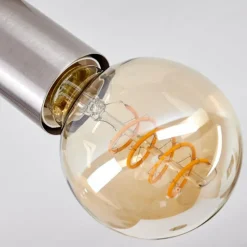 Lampes Vintages & Rétros-hofstein Plafonnier Tulla Nickel mat, 3 lumières