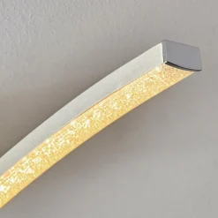 hofstein Plafonnier Tusula LED Acier inoxydable, 3 lumières