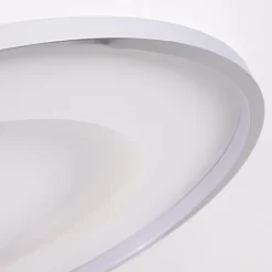 hofstein Plafonnier Tuzik LED Chrome, 1 lumière