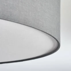 Lampes En Tissu-hofstein Plafonnier Tveid Nickel mat, 5 lumières