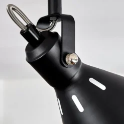Lampes Industrielles-hofstein Plafonnier Upiano Noir, 2 lumières