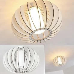 hofstein Plafonnier Valkom Blanc, 1 lumière