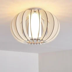 hofstein Plafonnier Valkom Blanc, 1 lumière