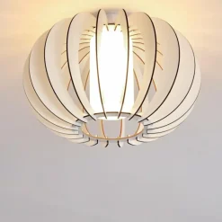 hofstein Plafonnier Valkom Blanc, 1 lumière