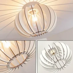 hofstein Plafonnier Valkom Blanc, 1 lumière