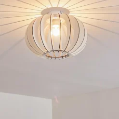 hofstein Plafonnier Valkom Blanc, 1 lumière