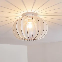 hofstein Plafonnier Valkom Blanc, 1 lumière