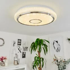 hofstein Plafonnier Vallecito LED Blanc, 1 lumière* Éclairage Led