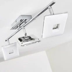 hofstein Plafonnier Vallorbe LED Chrome, 3 lumières* Spots Et Projecteurs