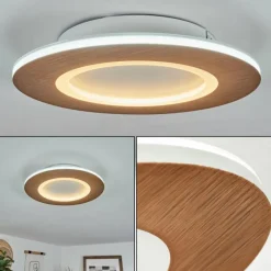 hofstein Plafonnier Varoyang LED Blanc, 1 lumière